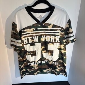 New York 93 Camo Athletic Jersey